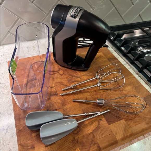 Hamilton Beach Professional Series Black and Silver Hand Mixer with Storage Case - Picture 10 of 15